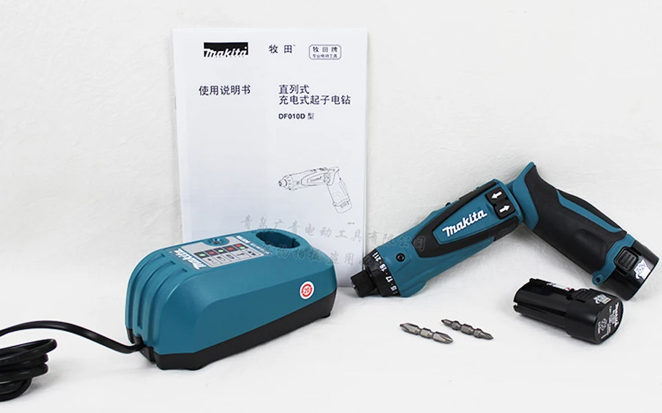 Отвертка DF010DSE электрическая складная с двойной литиевой батареей|batteries batteries|battery