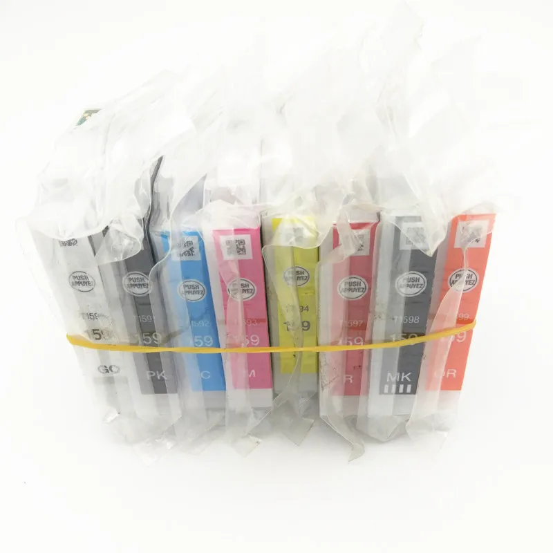 Vilaxh-cartucho de Tinta para Impressora para Epson 159 T1590 T1599 Caneta Foto R2000 R2000 R2000 a3 - Imagem 2