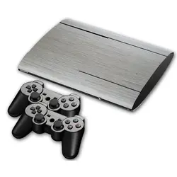 Oststicker Винил кожного покрова для PS3 Super Slim консоли наклейку и 2 контроллеры Скины