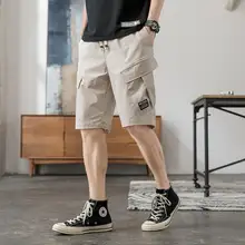 Летние мужские свободные тонкие рабочие шорты для отдыха Новинка