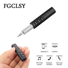 FGCLSY AUX Bluetooth приемник, беспроводной автомобильный адаптер-приемник для громкой связи, 3,5 мм разъем, Bluetooth аудио передатчик, музыкальные приемники