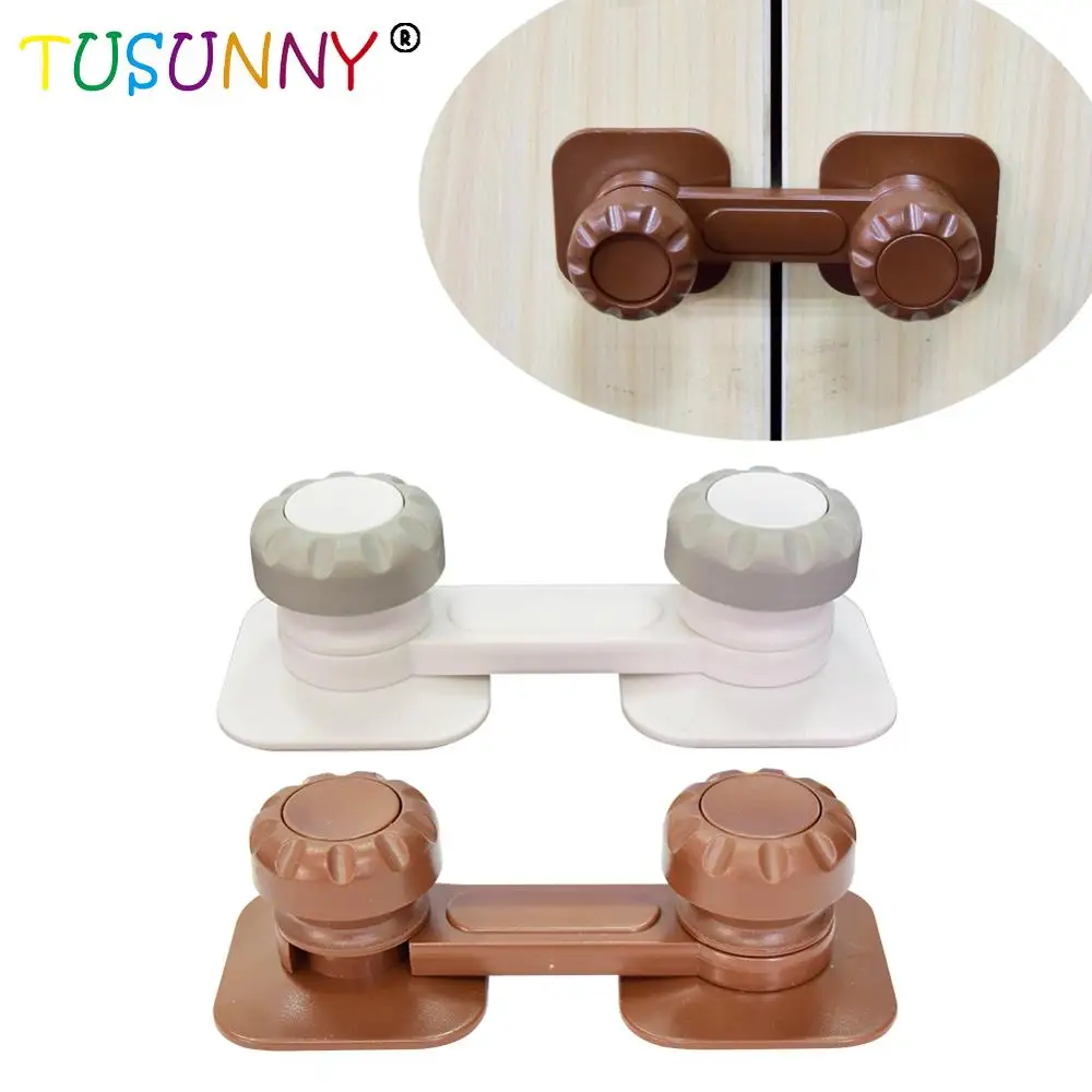 TUSUNNY 3PCS  Child Infant Baby Safety Lock Latch Cupboard Cabinet Door Drawers Child Safety Locks
