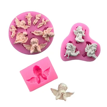 

1PC Angels Shaped Epoxy Resin Molds 3d Mold Resin Jewelry Mold Jewelry Making Tools
