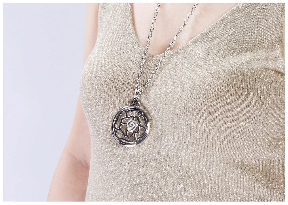 flower pendant 12