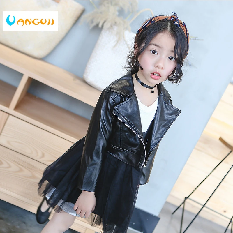 2 year old leather jacket