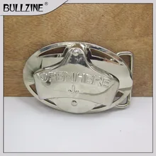 Bullzine открывалка для бутылок пряжка с серебряной отделкой FP-03273 подходит для 4 см ширина оснастки на поясе