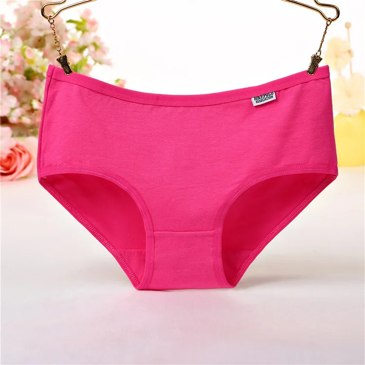 6 pcs Cotton Young Girl Underwear Candy Colors for Teenage Girls Briefs Kids Underwear Panties Pants Underpants