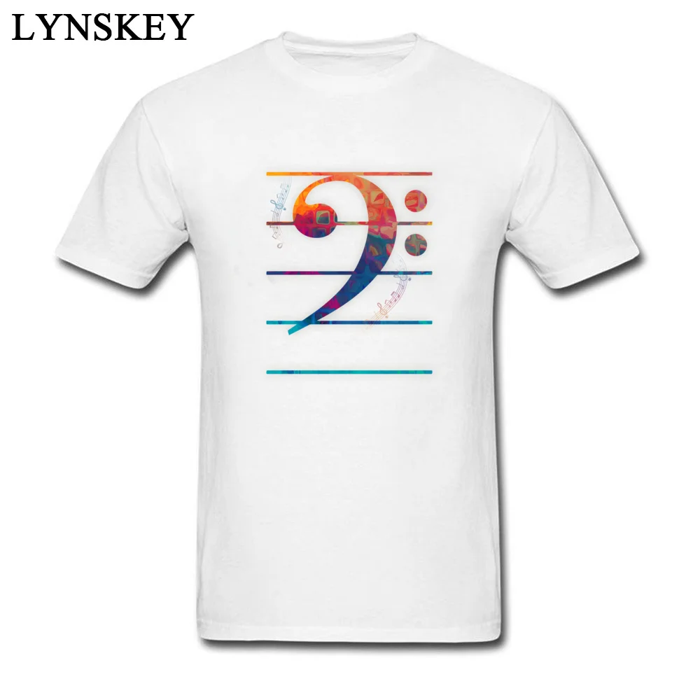 Bass Clef Color_white