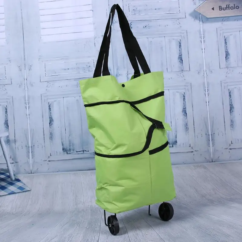 Легкая Портативная Складная Тележка для покупок тележка сумка с колесами высокой емкости контейнер для пищевых продуктов сумка на колесах