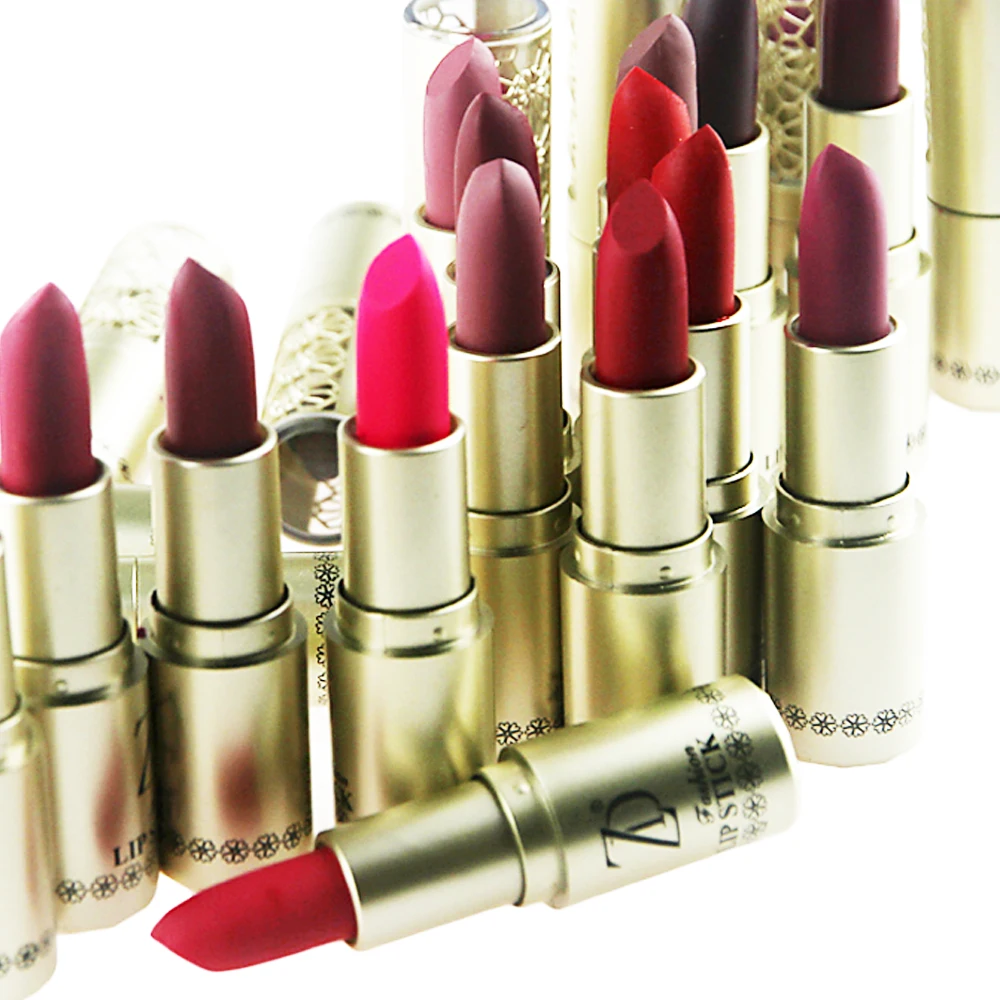 

ZD 24Pcs Sexy Matte Lipstick Maquiagem Waterproof Long Lasing Lip Gloss Women Charming Lips Makeup Moisturizing Lip Stick L071