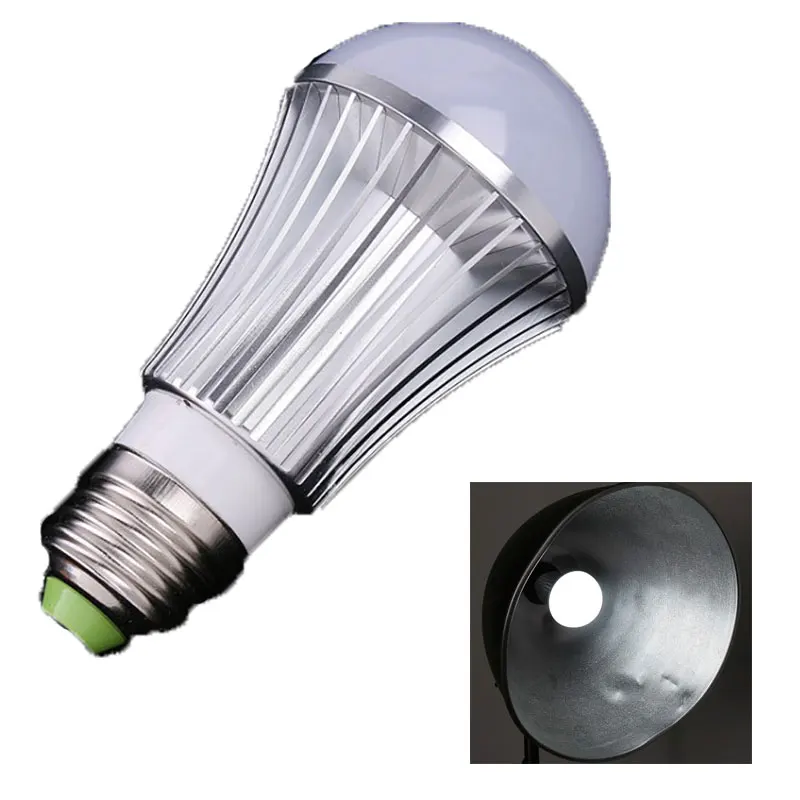 Светодиодный лампочки Светодиодный свет шарика E27 85-265V5W легкое белое 80-90LM