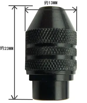 

1PCS Keyless Chuck Drill for Dremel Rotary Tools Accessories 0.5-3.2mm mini Drill Chuck Adapter for Flexible Drill Shaft