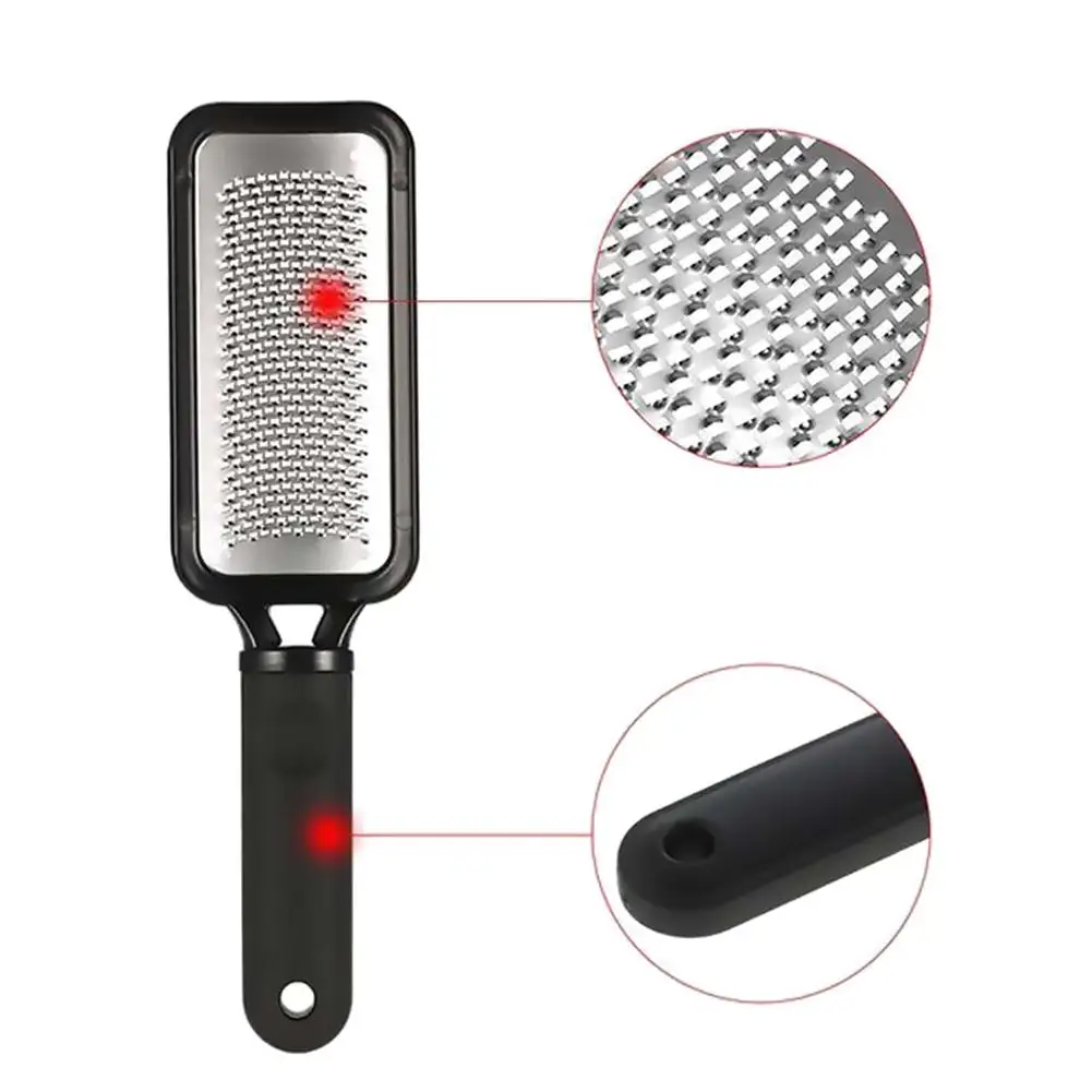 Ralador de Salto para o pé Removedor de Luxo Ralador Pedicure Arquivo Fosco Aço Inoxidável Manicure Ferramenta Prego 1 pc pé 18 High Quality Beleza e saúde