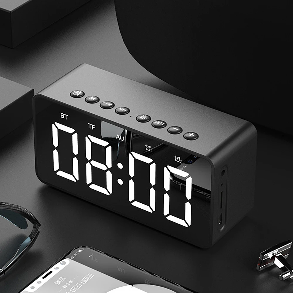 

Mini Digital Projection Clock LED Portable Clocks Clock With Time Projection Digital Watch Night Light Magic Projector Clock