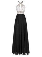 2016 neue Heiße Sexy Vestide De Festa Lange bodenlangen Kristall Perlen Trägerlose Halfter Formale Partei Abendkleid kleid