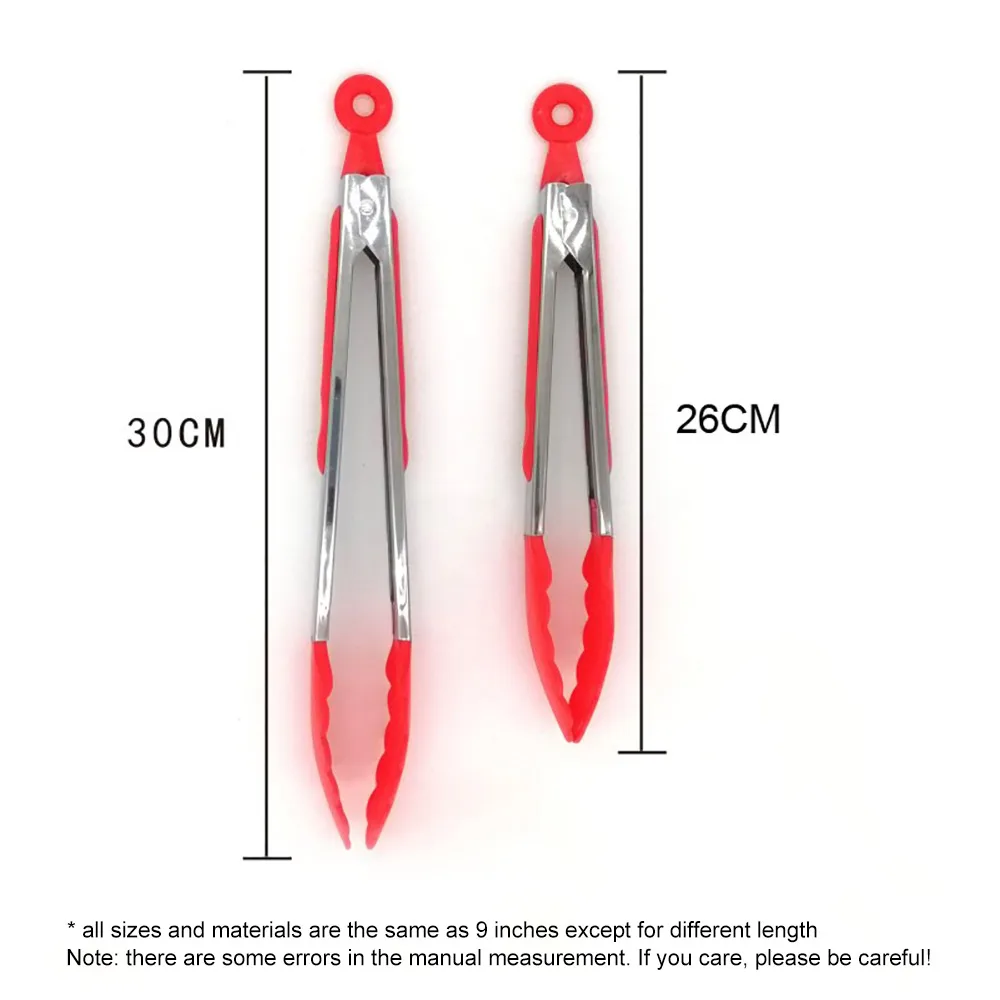 Силиконовые барбекю, гриль Tong Салат Хлеб Сервировочные щипцы антипригарные кухонные Тонг для приготовления барбекю посуда с шарнирным замком кухонная посуда
