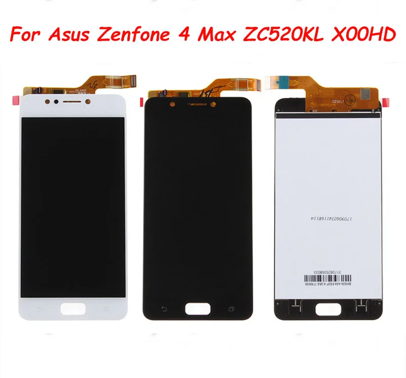 Для Asus Zenfone 4 Max ZC520KL ЖК-экран X00HD ЖК-сенсорный экран дигитайзер сенсор стекло ЖК-дисплей Панель ZC520KL ЖК-сборка