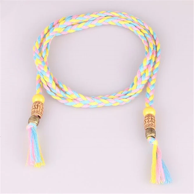 High Quality Tassel Belt Ladies Belt Korean Version Of The Bow Tie Rope