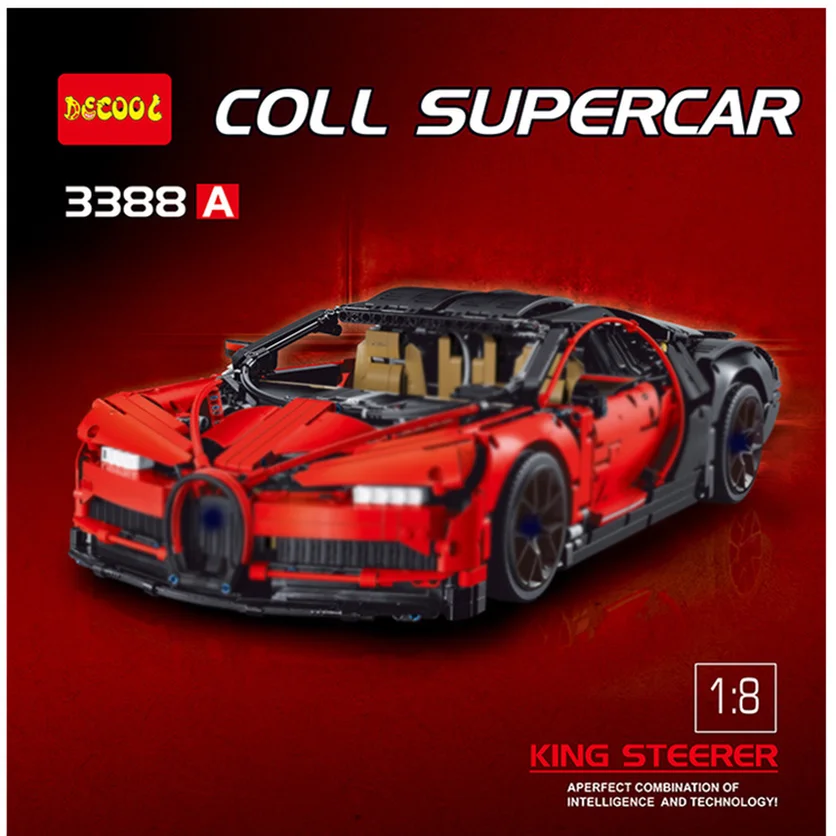 

Compatible Legoinglys Technic The Bugatti Chiron Racing Car Building Blocks Bricks toys gifts for Children High Quality