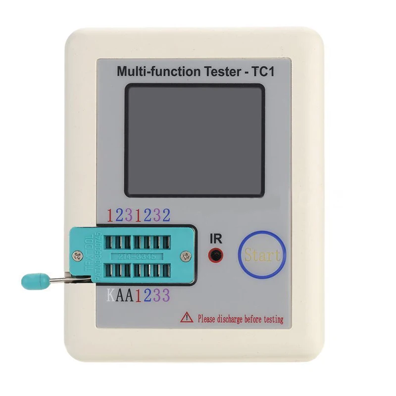 

New Mayitr Pocketable Graphics Display Multifunction Tester TFT Diode Triode Capacitance Voltage Meter LCR ESR Transistor Tester