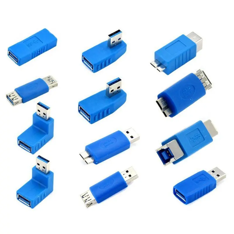 

Brand 12PCS/Pack USB 3.0 Male to Female Plug Connector Adapter Converter FW1S
