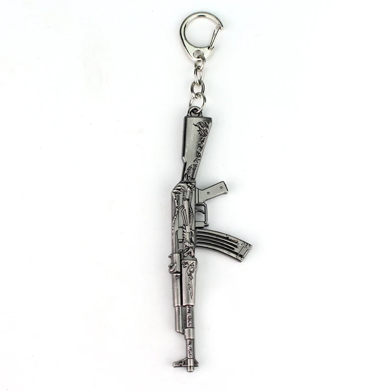 

Counter Strike Firearms MINIATURE Automatic Rifle KeyChain CS Shot Gun Sniper Keys Ring Pendant Collection Keychain