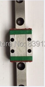 

China quality guideway precision linear guide rail MGN7 length for 100mm with 1pc carriage with stainless material
