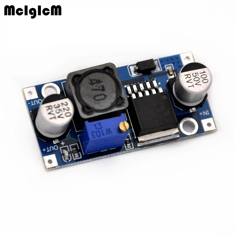 15924 Free Shipping DC DC Step Down Converter Module LM2596 DC 4 0 40 To 1