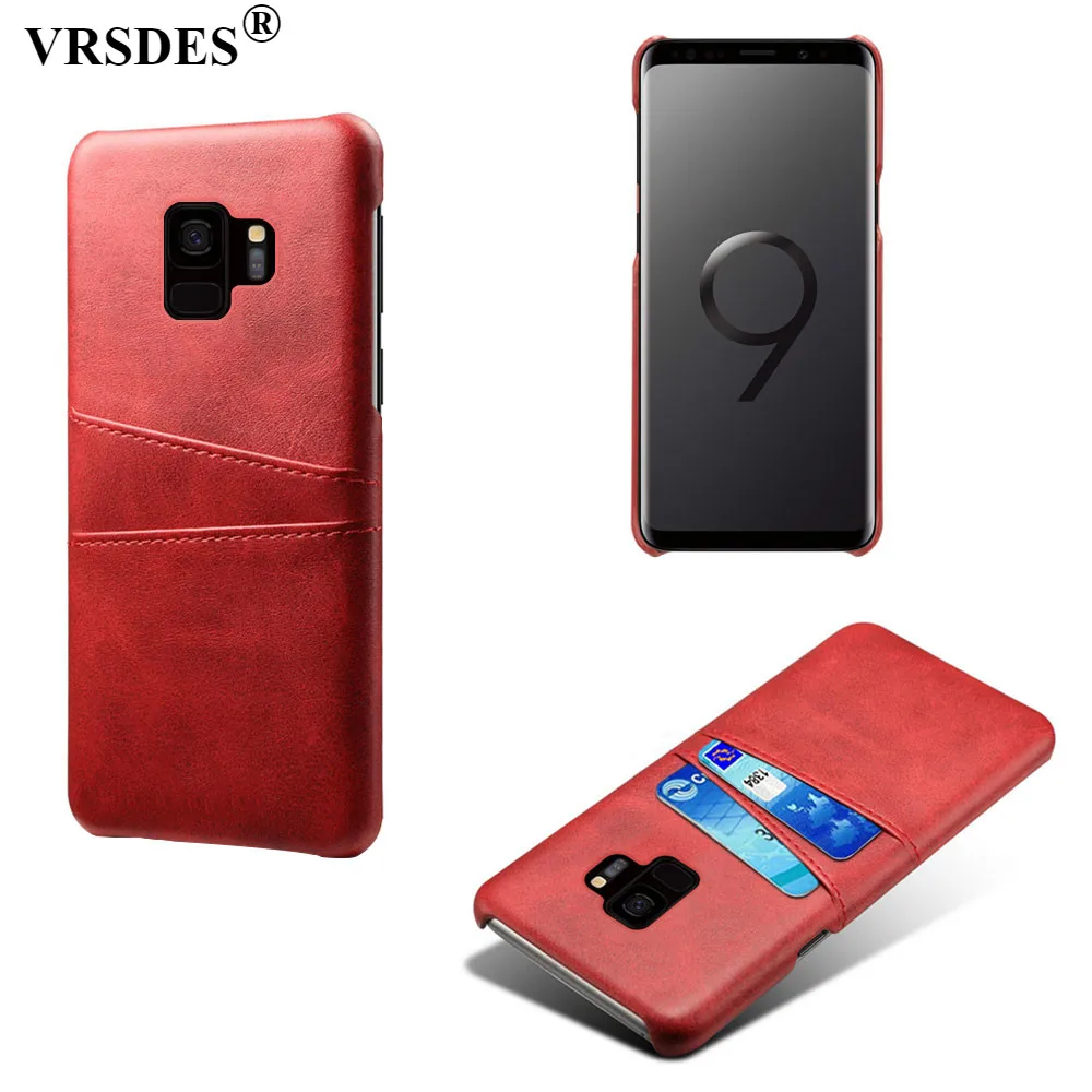 

Luxury Case For Samsung Galaxy S9 S8 Plus Note 9 S7 Edge A6 A8 Plus 2018 A7 A9 2018 A750 A9S Wallet Card Slots Phone Case Capa