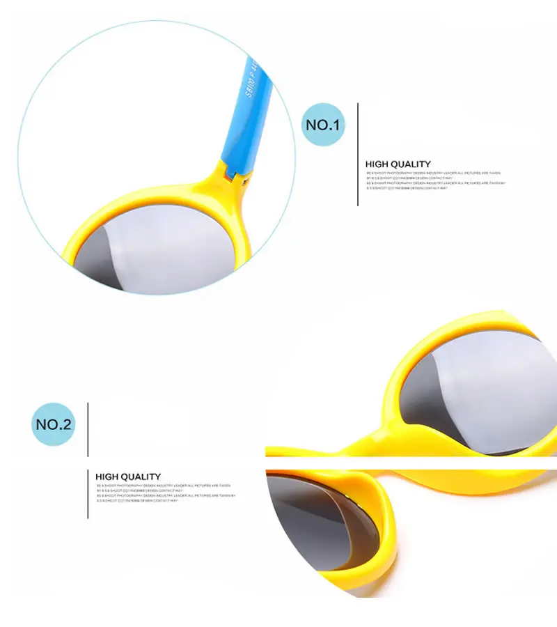 ALIENSOCE детские круглые поляризованные солнцезащитные очки Детские поляризованные солнцезащитные очки для мальчиков и девочек Oculos