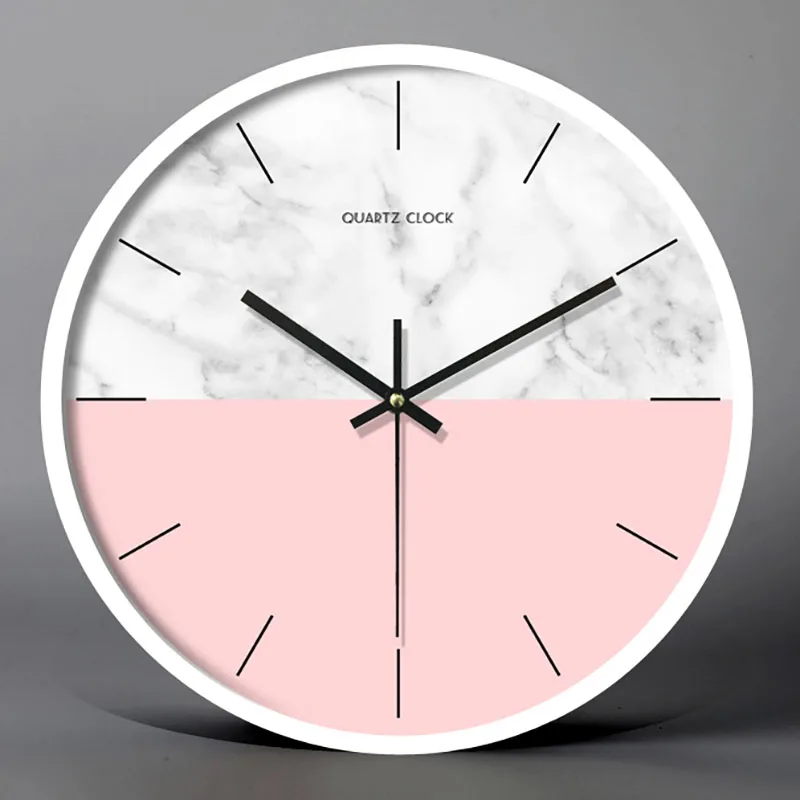 Большие бесшумные мраморные настенные часы современное искусство европейские Большие скандинавские настенные часы стеклянные круглые дизайнерские Orologio Muro часы для дома 50w070 - Цвет: Style 20