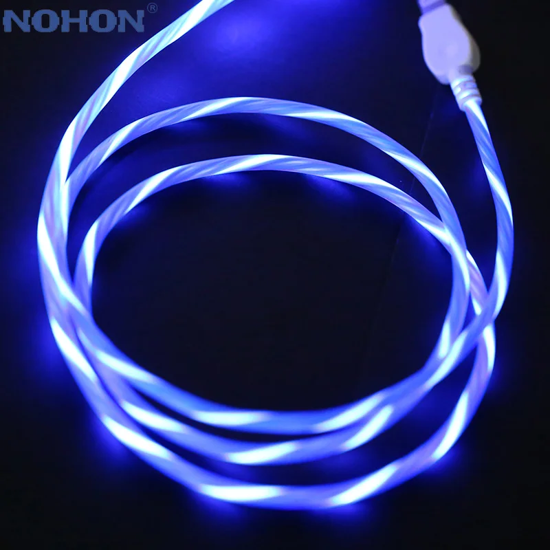 

LED Cable Data USB Charger Wire Cord For iPhone 6 S 6S 7 8 Plus 5 5S SE X XR XS Max iPad i Phone 1M Origin accessory Fast Charge
