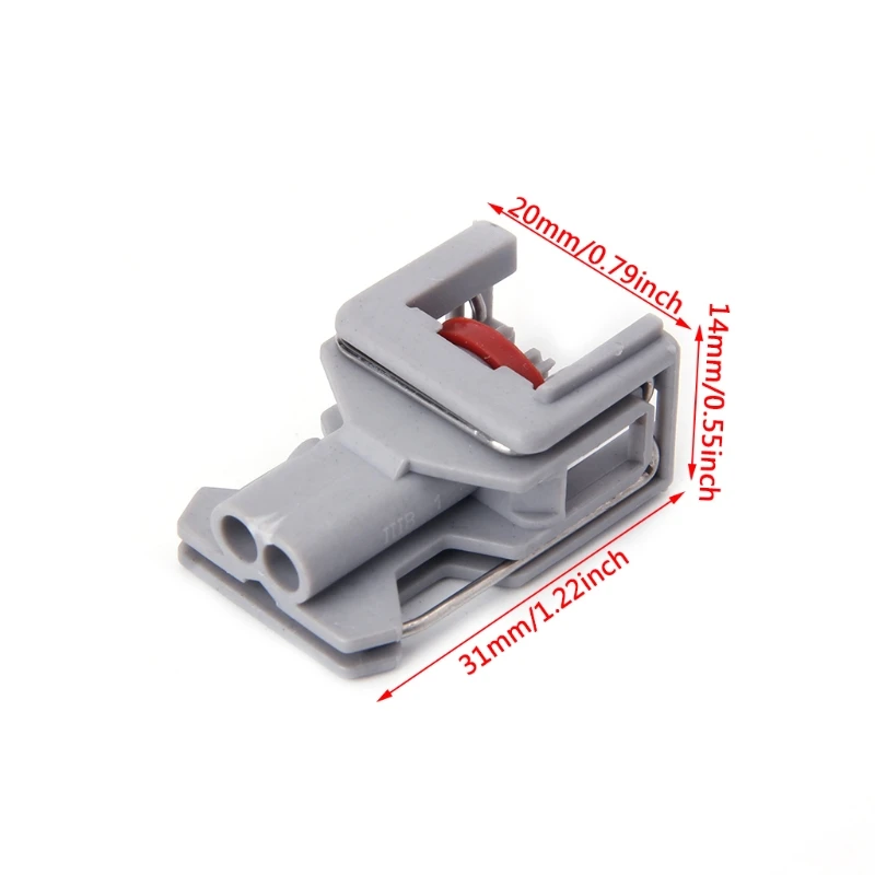

5 Sets 2 Pin Waterproof Connector For Delphi 10811963 Fuel Diesel Injector Fuel Rail Plug G07 Great Value April 4