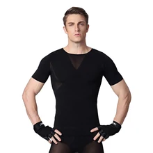Для Мужчин Body Shaper тела Homme гинекомастия Для мужчин корсет компрессионная футболка, майка с эффектом похудения для Вес потери Корректирующее белье для Для мужчин