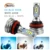 OKEEN 2x Doppio Colore 6000 k 9000 k Bianco Giallo Iceblue Luce di Nebbia H1 H3 H4 H13 1156 1157 H7 HA CONDOTTO il Faro Lampadine H8 H9 H11 Faro
