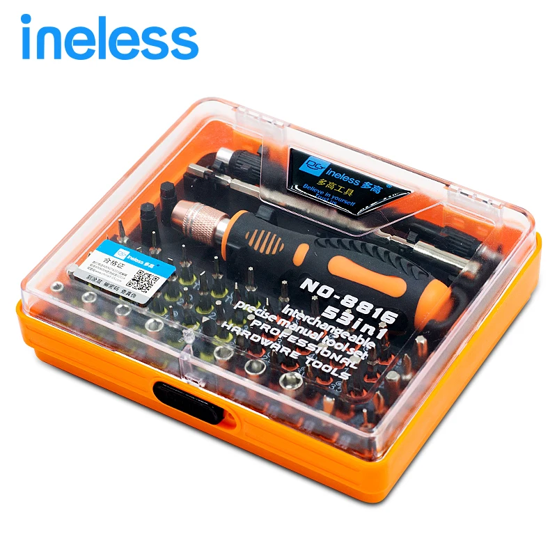 

53 in 1 Laptop Screwdriver Set Professional Repair Hand Tools Kit for Mobile Phone Computer Electronic Model DIY Repair