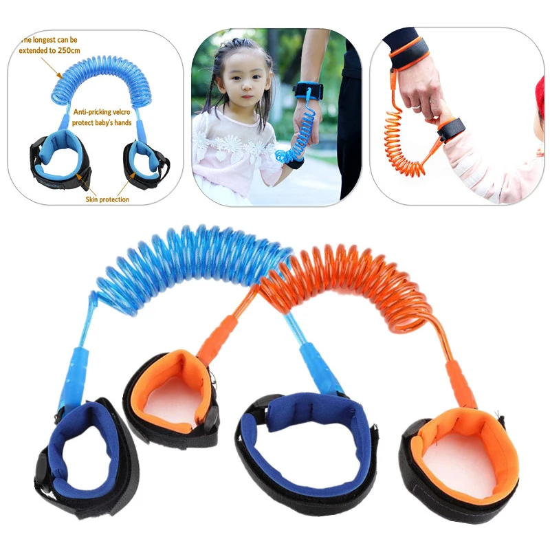 

2019 New Arrival Baby Adjustable Safety Harness Child Leash Anti Lost Wrist Link Traction Rope