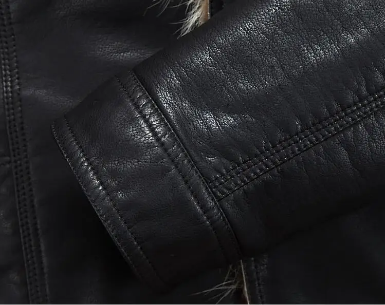 Мужские кожаные куртки, зимние пальто с меховым воротником енота, утепленная верхняя одежда, пальто, топы, Одежда большого размера, 5XL, высокое качество