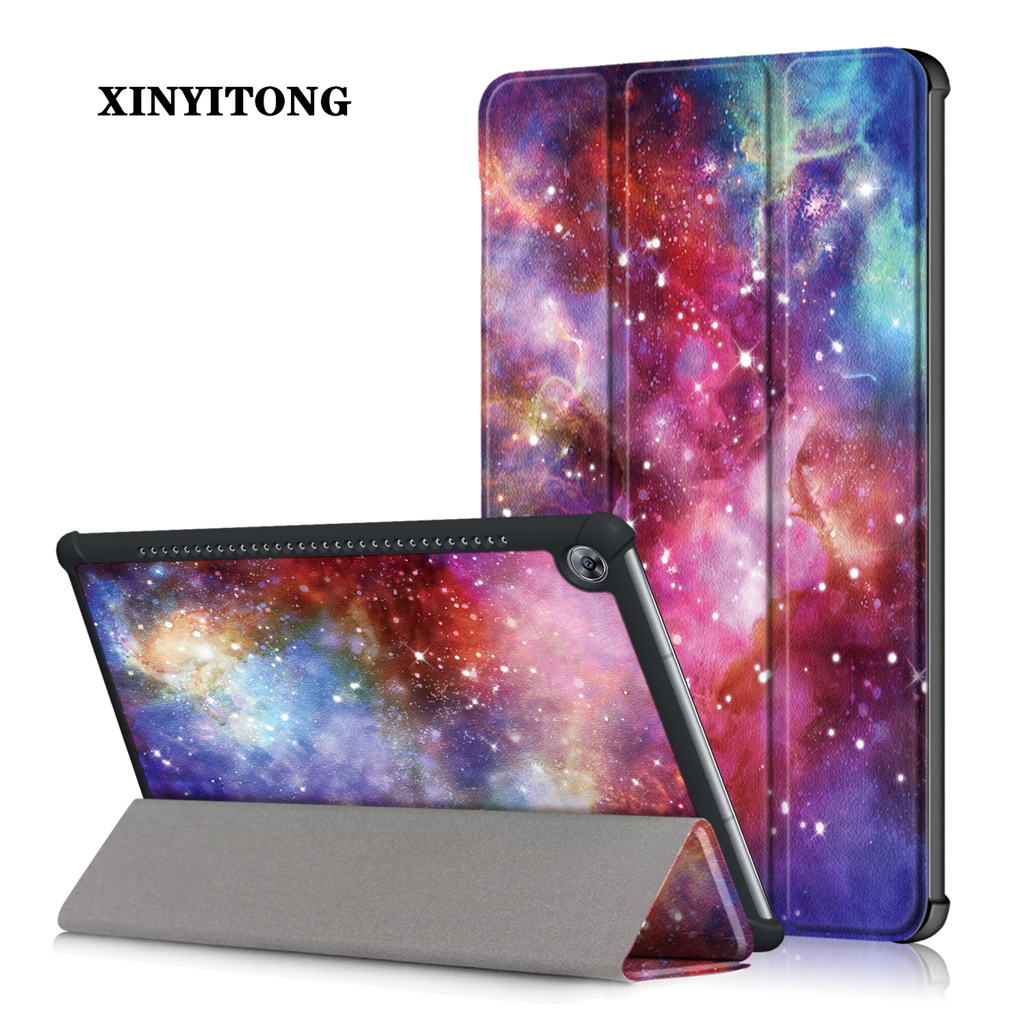 

XINYITONG Slim Case for Huawei MediaPad M5 10.8" CMR-W09/AL09 Tablet PU Leather Folding Stand Cover for Huawei MediaPad M5 Pro