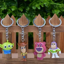 Toy Story 4 Mini Action Figure Toy Story Buzz Lightyear Woody Jessie Hamm Pig Bear Mochila Dinosaur Alien Toy Story Figure