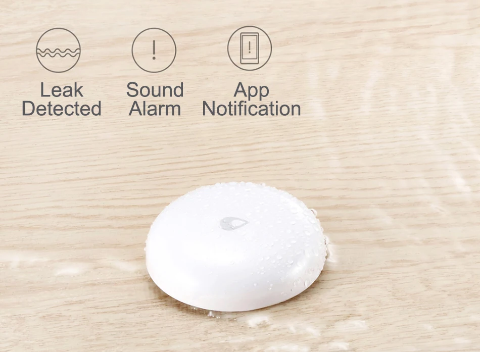 Original Xiaomi Mijia Aqara Flood Sensor Water Immersing IP67 Waterproof Remote Alarm Security Soaking Work With Smart Mi Home