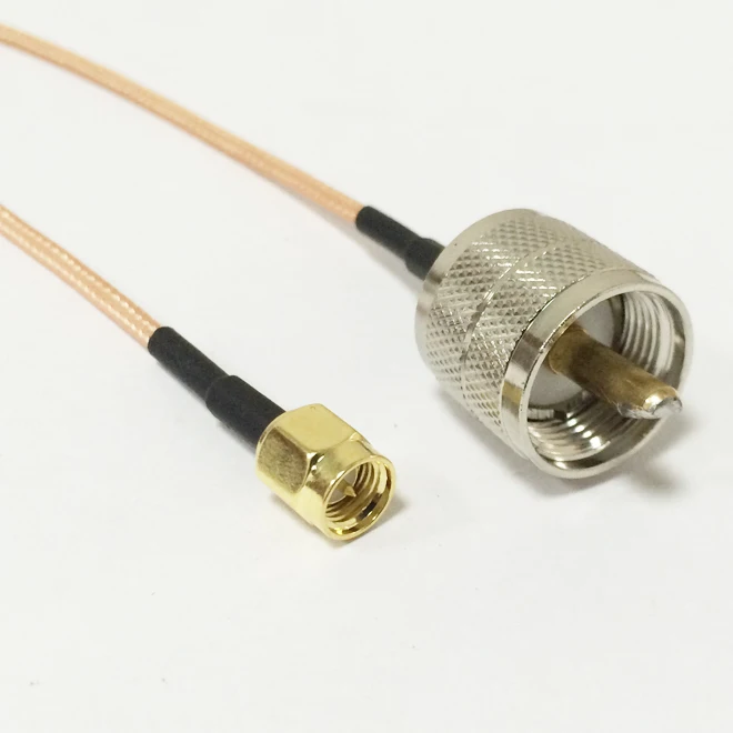 New Wireless Modem Cable SMA Male plug To UHF Male plug RG316 Coaxial