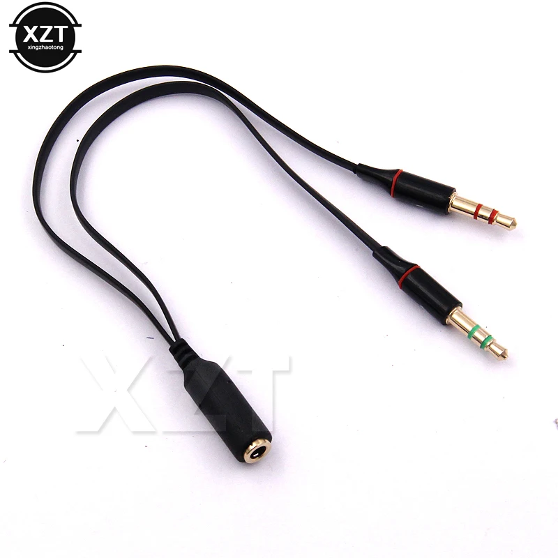 Sale35mmjackFemaletodualjack35maleHeadphoneEarphoneAudio