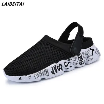 

Man Summer Shoes Outdoor Sport Shoes Water Quick Beach Diving Sneakers Summer Sandals Black Color Big Size Adult