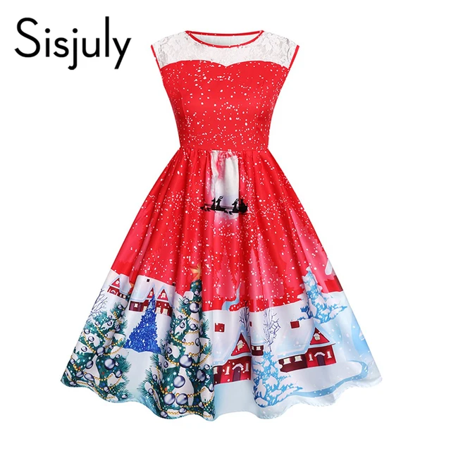 Midi Women Dress for Christmas