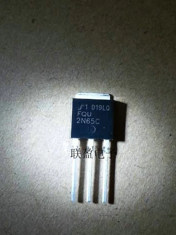 

Free shipping 10pcs/lot FET 2N65 2A 650V FQU2N65C TO-251 new original