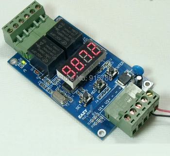 

Dual programmable time relay board / 2 channel voltage detection control / turn-off timing cycle