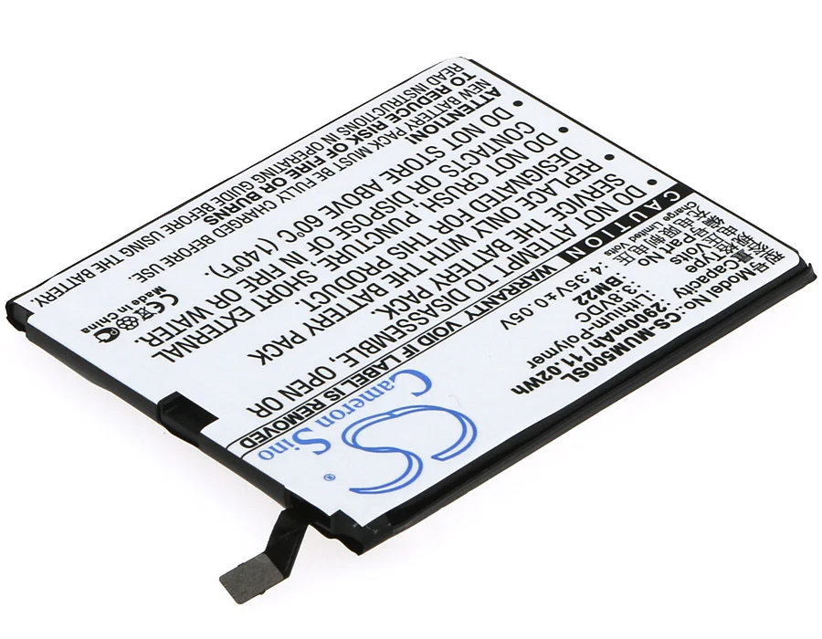 Günstig Cameron Sino 2900mAh Batterie BM22 für XiaoMi Gemini, Mi5, Mi5 Gold Edition, Dual SIM, mi5 Pro, Keramik Editio, Dual S