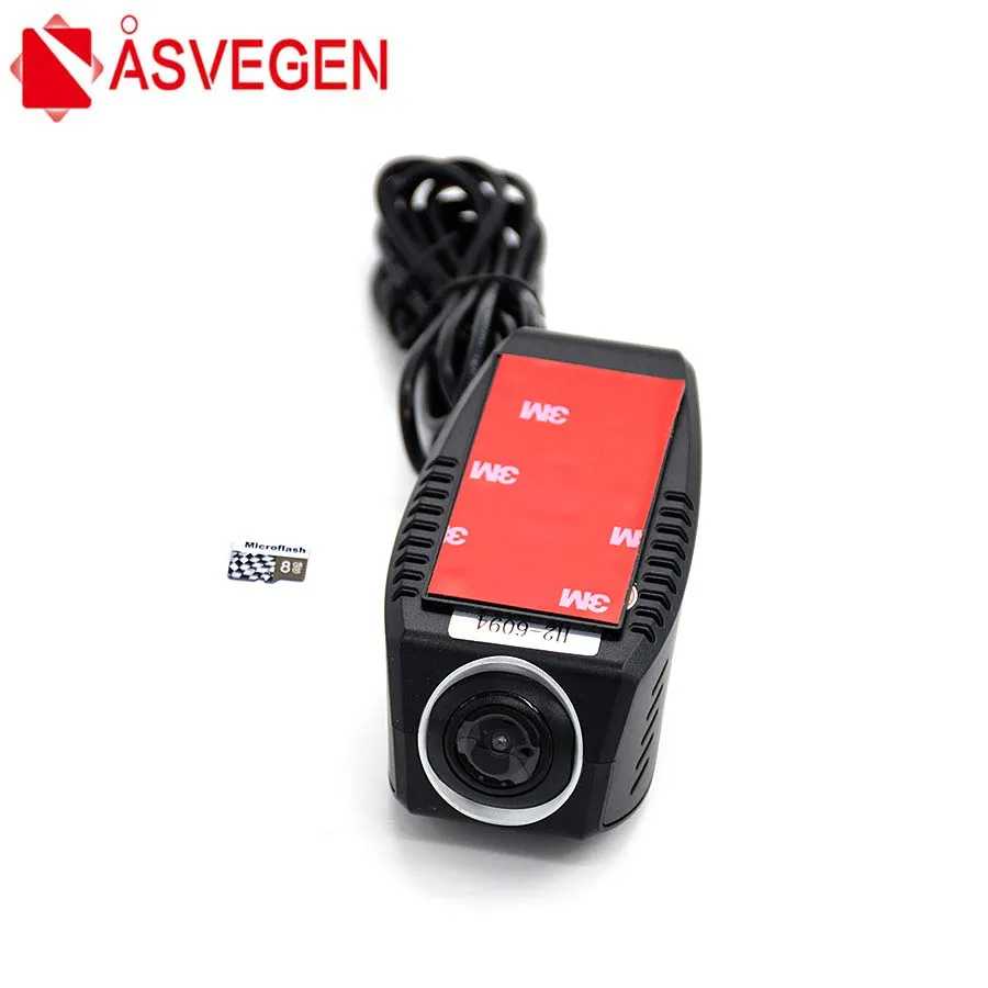 Asvegen Universal Night Vision Usb Dash Car Camera Dvr Video Recorder