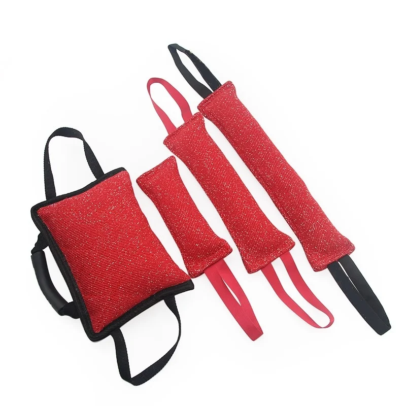 

Dog Bite Tug Toy Stick Tug Pillow With Handles Pet Training Playing Throw Toy For Adult Dogs And Puppies